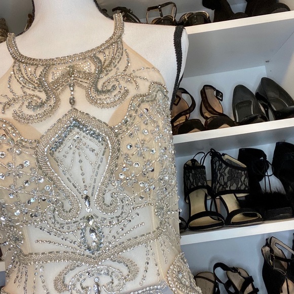 SHAIL K. A Kimi K Inc. Brand long beaded top gown - Picture 8 of 14